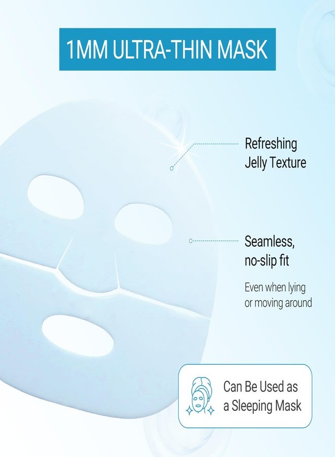 tenzero Watery Hyaluronic Acid PDRN Mask Pack (3 Sheets x 30g), Overnight Hydrogel Mask, Deep Hydrating, Elasticity Enhancing, Soothing For Sensitive Skin with Centella PDRN, Hyaluronic Acid - Image 4